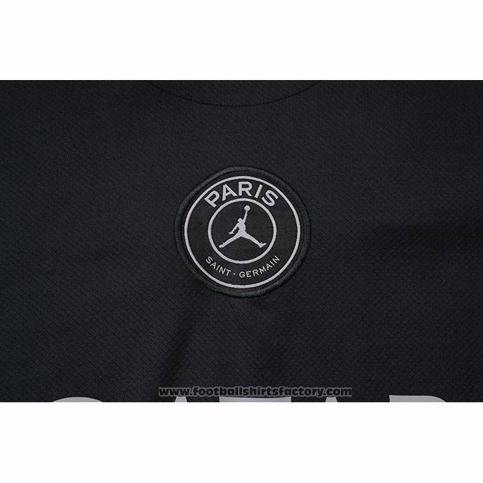 Tracksuit Paris Saint-Germain Jordan Short Sleeve 2025-2026 Black - Shorts